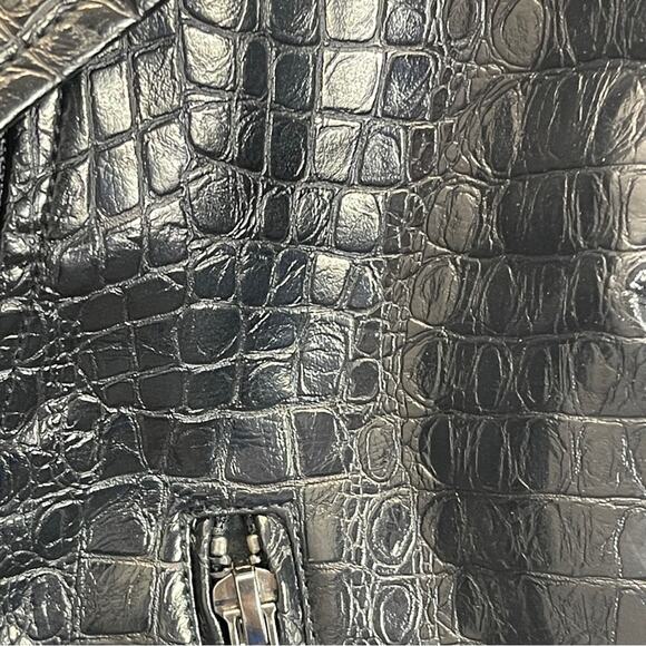 Modcloth Crocodile Rock Moto Jacket MEDIUM - Picture 4 of 13